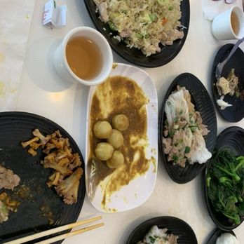 Dim Sum King - Salted fish/chicken fried rice, curry fish balls - Dim Sum Near Me - El Monte, California