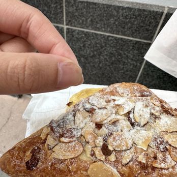 Paris Baguette - hair in the Almond Croissant - Coffee & Tea Near Me - Mountain View, California