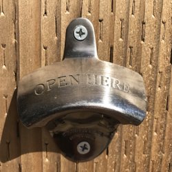 Lacks Creek Management Area - Bottle opener on the trail map!! Awesome