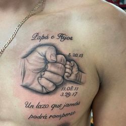 Father son, Tattoo
