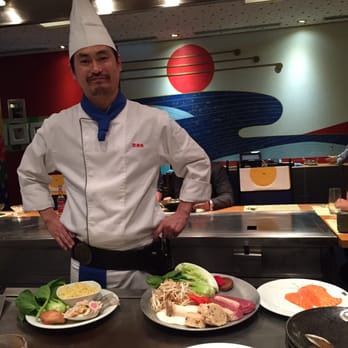 Kabuki - Our cook today. Food was made in front of our eyes! - Japanese Near Me - Frankfurt, HE