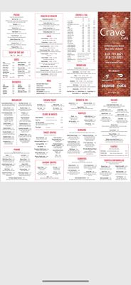 Menu photo 8 Crave Cafe West Hills, CA Menu photo 8 Crave Cafe West Hills, CA