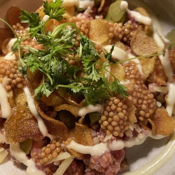 Southbound - steak tartare - Cocktail Bars Near Me - Charleston, South Carolina