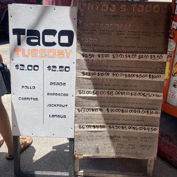 Thyda's Tacos - Taco Tuesday menu and regular menu - Tacos Near Me - Honolulu, Hawaii Thyda's Tacos - Taco Tuesday menu and regular menu - Tacos Near Me - Honolulu, Hawaii