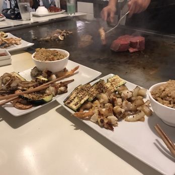 Tokio Table - Just waiting on the steak then our Tokio supreme is complete! - Sushi Bars Near Me - Portland, Oregon