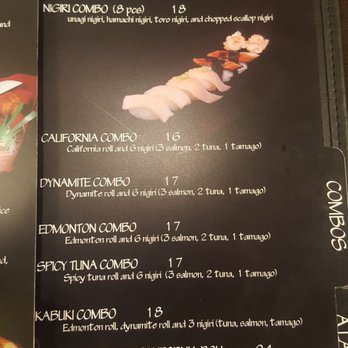 Kabuki Sushi & Grill South - Combo - Japanese Near Me - Edmonton, Alberta