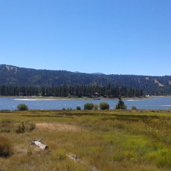 Paddles And Pedals - View from the bike trail - Rafting/Kayaking Near Me - Big Bear, California