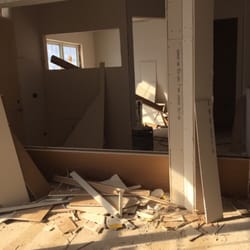 Delapaz Drywall Clean Up - Cleaning up