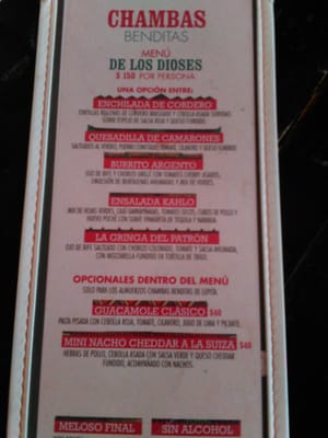 Menu photo 1 Lupita Buenos Aires, C