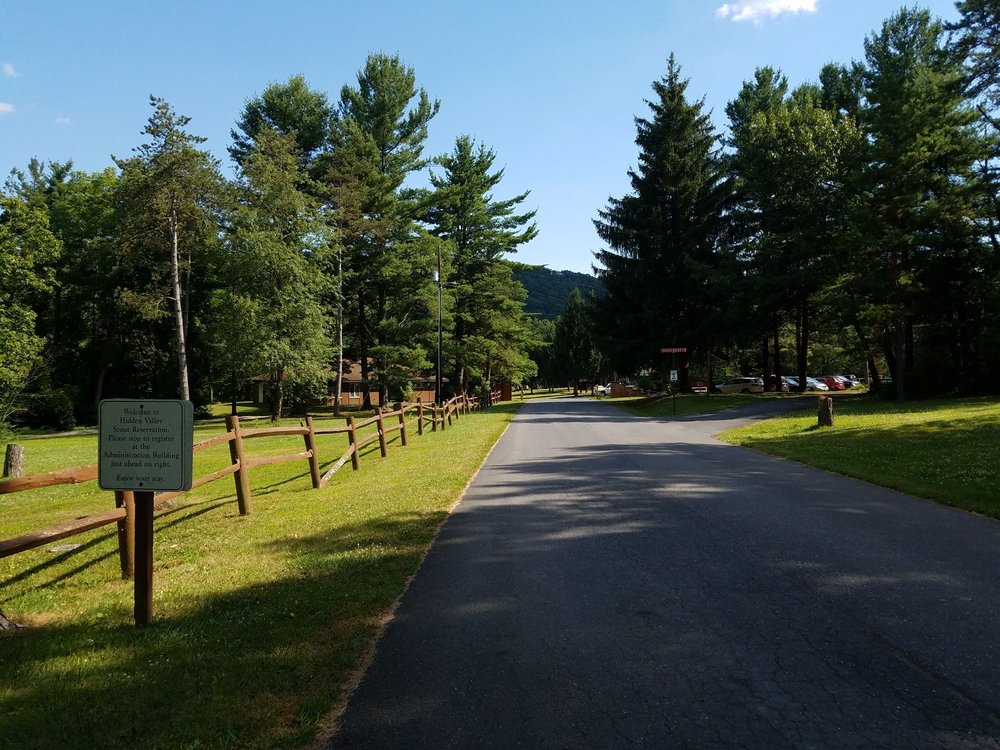 Hidden Valley Boy Scout Camp Logo