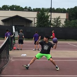 Chestnut Square Park - Dodgeball at Coach Conroy's All Sports Camp.