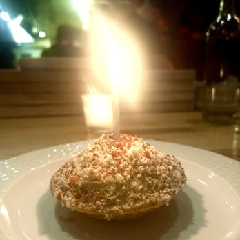 Hamlet & Ghost - Hazelnut Tart with extra birthday wishes! - Cocktail Bars Near Me - Saratoga Springs, New York Hamlet & Ghost - Hazelnut Tart with extra birthday wishes! - Cocktail Bars Near Me - Saratoga Springs, New York