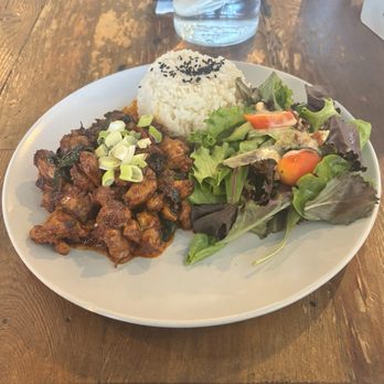 Hide Out Cafe - Basil Sautéed Chicken - Cafes Near Me - Rowland Heights, California