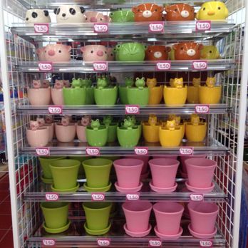 Daiso - Very cute plant holder! Great for gifts! - Department Stores Near Me - Emeryville, California