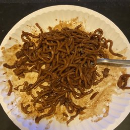 Pork lo mein Pork lo mein