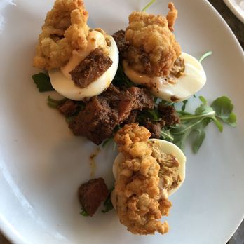 Marker 32 - Deviled Eggs & Fried Oysters - Seafood Near Me - Jacksonville, Florida