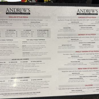 Andrew's American Pizza Kitchen - Menu April 2025 - Pizza Near Me - Plano, Texas Andrew's American Pizza Kitchen - Menu April 2025 - Pizza Near Me - Plano, Texas