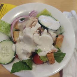 Spinach salad was yummy Spinach salad was yummy