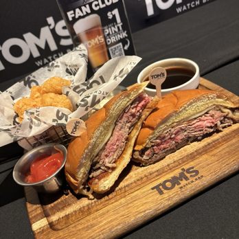Tom's Watch Bar - Prime Rib Sandwich - Tacos Near Me - Phoenix, Arizona