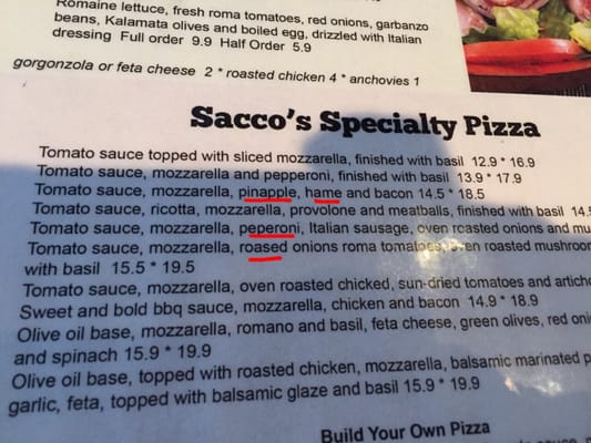 Menu photo 8 Tony Sacco's Coal Oven Pizza Estero, FL Menu photo 8 Tony Sacco's Coal Oven Pizza Estero, FL