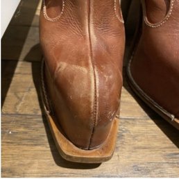 Cracking leather Cracking leather