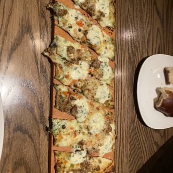 Cooper’s Hawk Winery & Restaurant - Italian Sausage & Whipped Burrata Flatbread - Desserts Near Me - Gilbert, Arizona