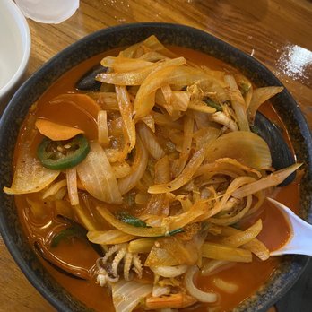 929 Kitchen & Bar - Jampong (Seafood udon soup) - Korean Near Me - Columbia, South Carolina