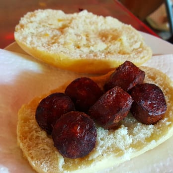 Costa Brava - Chorizo sausage sandwich $3 happy hour - Tapas Bars Near Me - San Diego, California Costa Brava - Chorizo sausage sandwich $3 happy hour - Tapas Bars Near Me - San Diego, California