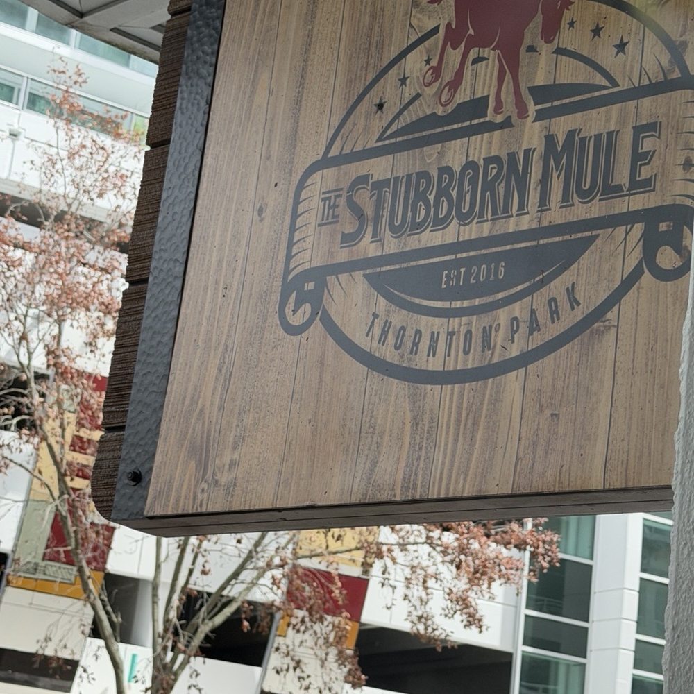 The Stubborn Mule - Sign - New American Near Me - Orlando, Florida The Stubborn Mule - Sign - New American Near Me - Orlando, Florida