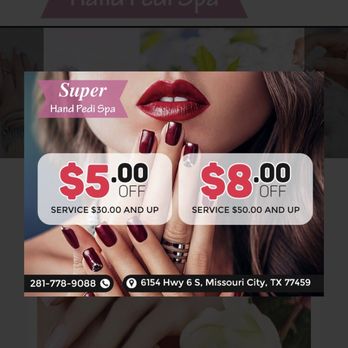 Super Hand Pedi Spa - Nail Salons Near Me - Missouri City, Texas Super Hand Pedi Spa - Nail Salons Near Me - Missouri City, Texas