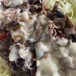 #66 Portabella Cheese Steak bowl. #66 Portabella Cheese Steak bowl.