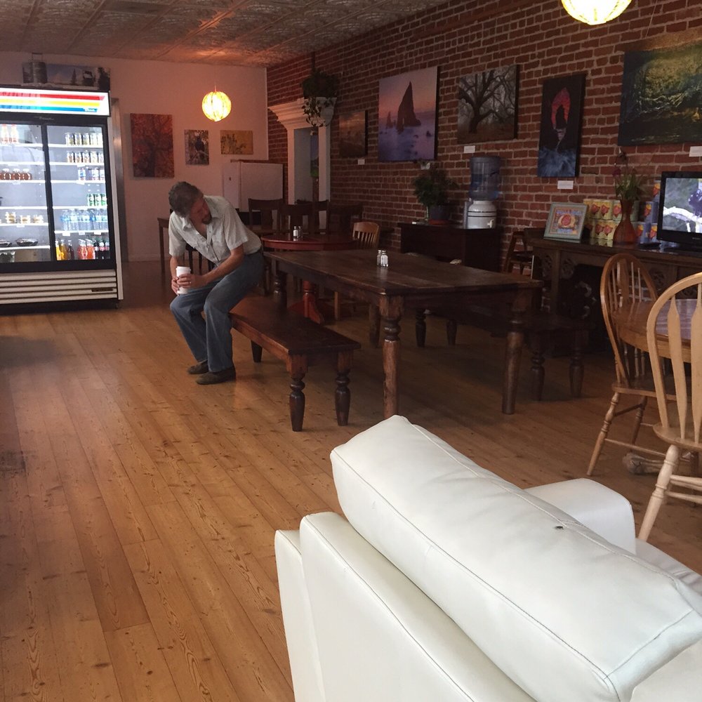 Brickhouse Coffee - Local photographers work on the wall for sale. - Coffee & Tea Near Me - Willits, California Brickhouse Coffee - Local photographers work on the wall for sale. - Coffee & Tea Near Me - Willits, California
