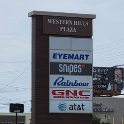 Western Hills Plaza - Signage