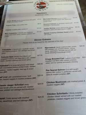 Menu photo 6 Copenhagen Corner Laguna Niguel, CA