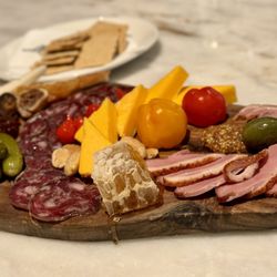 Wally's Santa Monica - Small charcuterie board with smoked duck