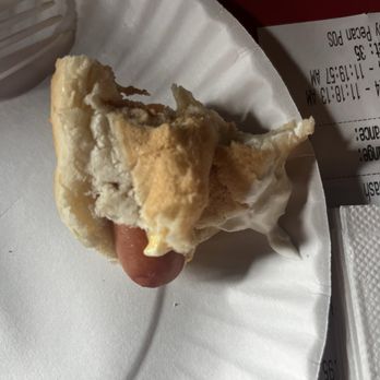 Davy’s Hot Dogs And Grill - Perogi hot dog 3/4 eaten bc my family couldn't wait - Burgers Near Me - Mount Arlington, New Jersey Davy’s Hot Dogs And Grill - Perogi hot dog 3/4 eaten bc my family couldn't wait - Burgers Near Me - Mount Arlington, New Jersey