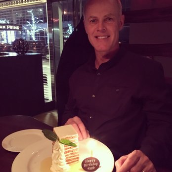 Ocean Prime - Birthday Dessert, complimentary for Dad! - Seafood Near Me - New York, New York