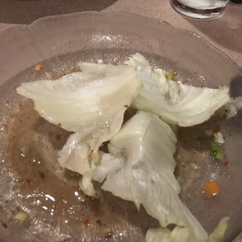 Carbonara's - Garden salad was mostly white iceberg lettuce. - Pizza Near Me - Pittsburgh, Pennsylvania