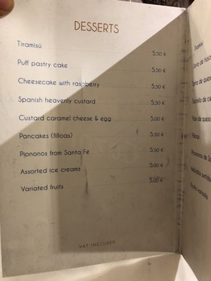 Menu photo 1 Cazorla Madrid, M
