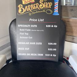 Belmont Barber Shop - Price list