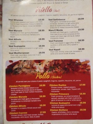 Menu photo 3 Marcello's Carlisle, PA