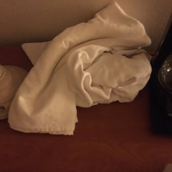 Holiday Inn Express & Suites Logan - Not sure why these are here did they not change the pillow cases??? - Hotels Near Me - Logan, West Virginia Holiday Inn Express & Suites Logan - Not sure why these are here did they not change the pillow cases??? - Hotels Near Me - Logan, West Virginia