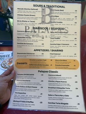 Menu photo 2 Palapas Brunch & Lounge Corona, CA