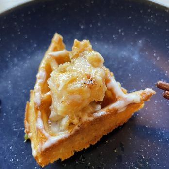 Nami Kaze - Honey shrimp on waffle! - Japanese Near Me - Honolulu, Hawaii