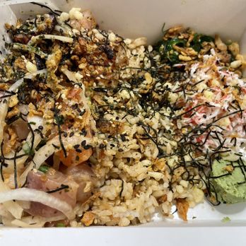 Hokee Poke - $22.99 per order for this? It almost looks like they made one order and shared it into two orders. What a rip off! - Seafood Near Me - Elk Grove, California Hokee Poke - $22.99 per order for this? It almost looks like they made one order and shared it into two orders. What a rip off! - Seafood Near Me - Elk Grove, California