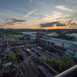 Westfälisches Industriemuseum Henrichshütte - Blick vom "Hoch"ofen