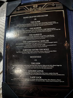 Menu photo 2 John Wick Experience Las Vegas, NV