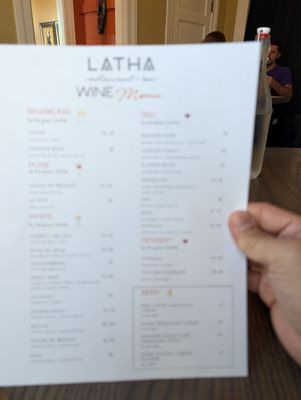 Menu photo 4 LATHA Phoenix, AZ