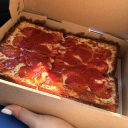 Double Pepperoni (4 Square Cheese) Double Pepperoni (4 Square Cheese)