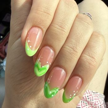 JK Beauty Nails and Spa - St. Patrick's Day Gel-X Nails by nail artist Naby. She's been doing nails for 3 years and they came out pretty cute! 4/5 stars! - Nail Salons Near Me - Fair Oaks, California JK Beauty Nails and Spa - St. Patrick's Day Gel-X Nails by nail artist Naby. She's been doing nails for 3 years and they came out pretty cute! 4/5 stars! - Nail Salons Near Me - Fair Oaks, California